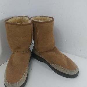UGG Ultra Short Mens 5220 Sz 12 Sheepskin Pure Woo